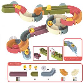 8366-24A DIY Orbit Bath Toys Water Balls Tracks 34PCS