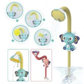 8366-22A Baby Bath Toys B/O Elephant Shower Head
