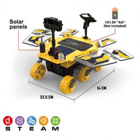 Solar Robot Mars Car DIY STEM Assemble Block