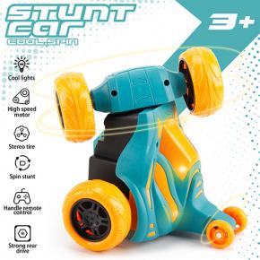 27MHz 360 Degreed RC Stunt Car with light with music J Star