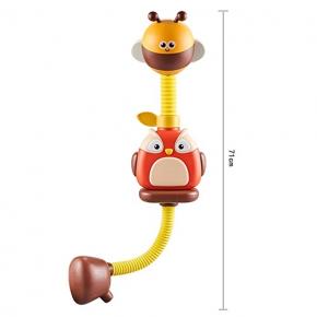 Baby Bath Toys B/O Owl Shower Head Funny Bee in Tub 